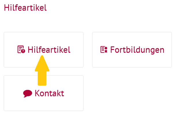 Hilfebereich - Dokumentation DBildungscloud - Documentation DBildungscloud